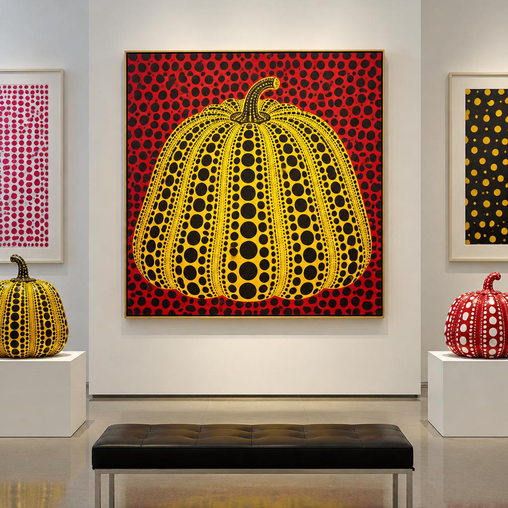 草間彌生の絵画・版画、その価値を丁寧に査定。大切な美術品を、納得の買取へ。
