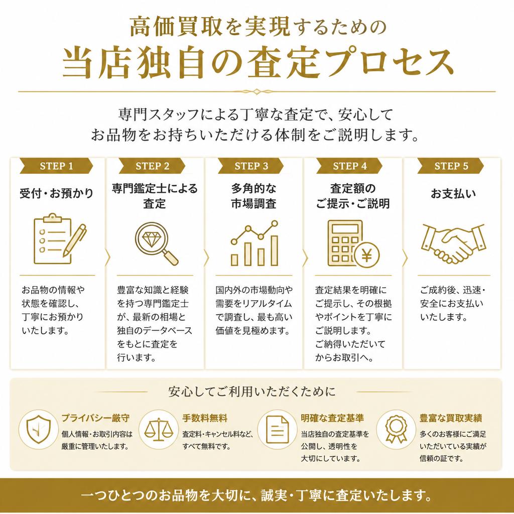 当店の査定プロセス