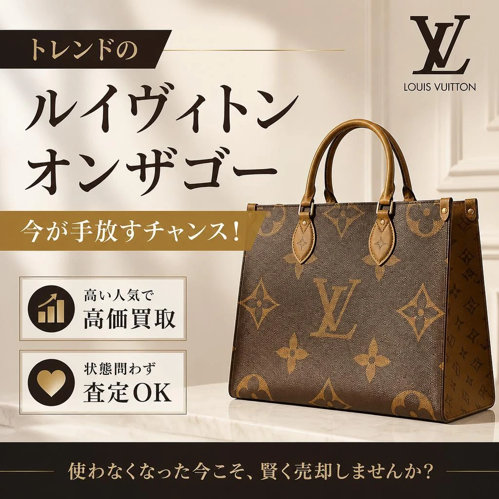 ルイヴィトン オンザゴー今が手放すチャンス！｜買取大吉宇都宮竹林町店